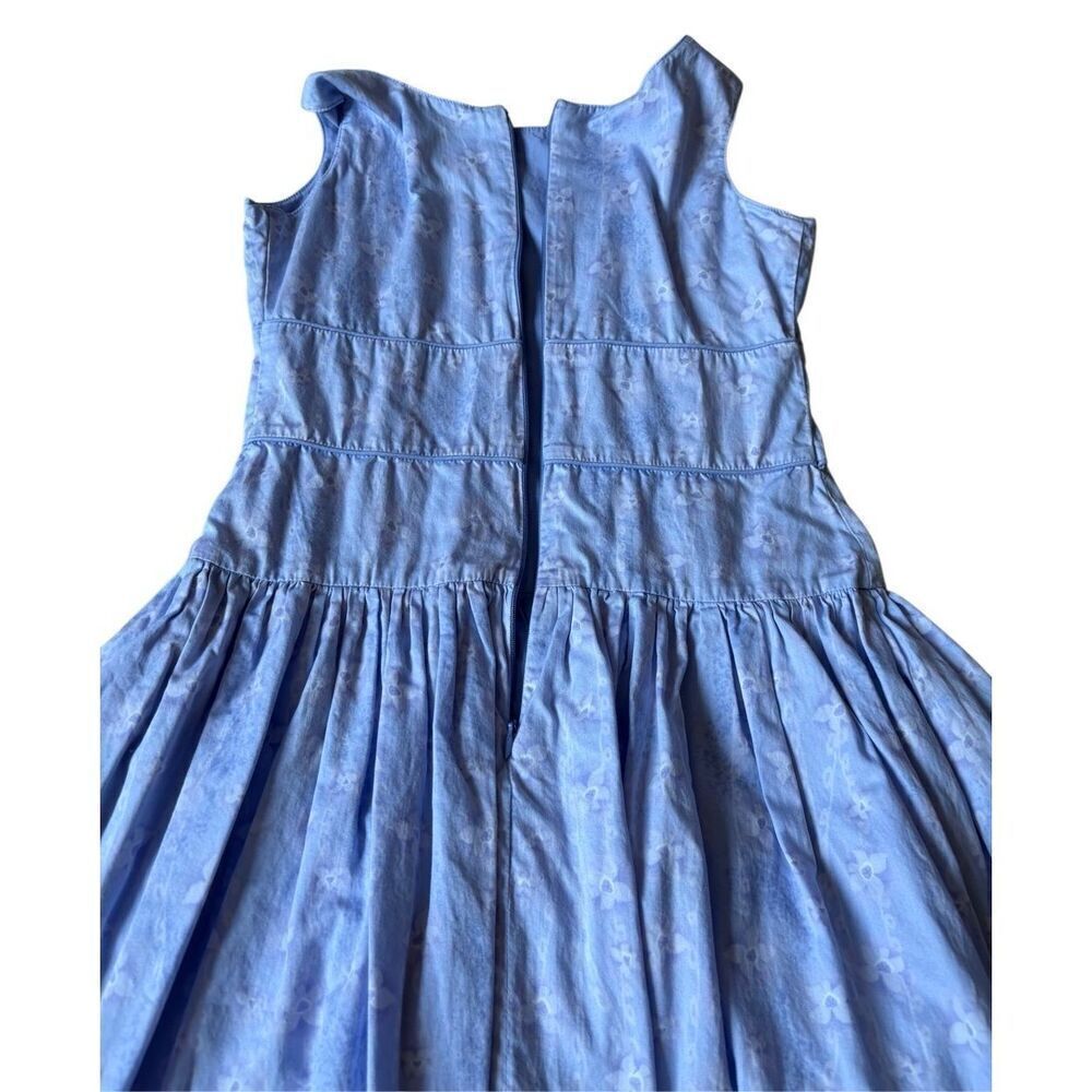 American Girl Flower Garden Dress size 10 Purple Blue Spring Dress Like Your Dol - Picture 7 of 7